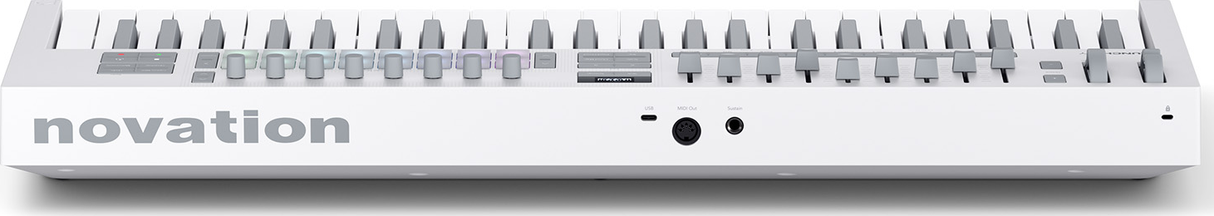 Novation Launchkey 49 MK4 MIDI-Tangentbord (Vit)