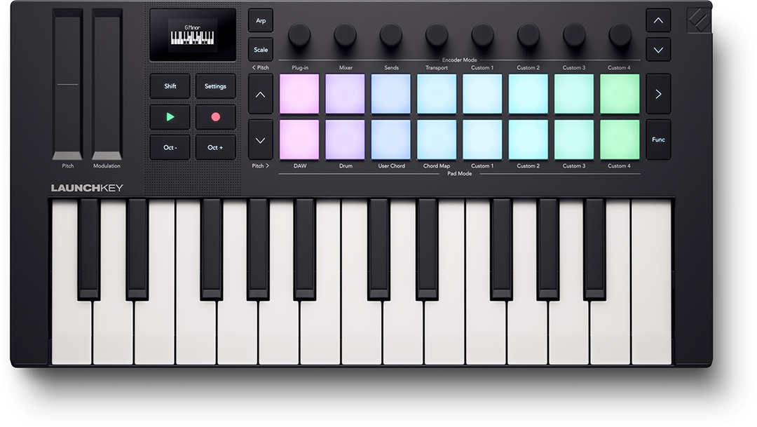 Novation Launchkey MINI 25 MK4 MIDI-Keyboards