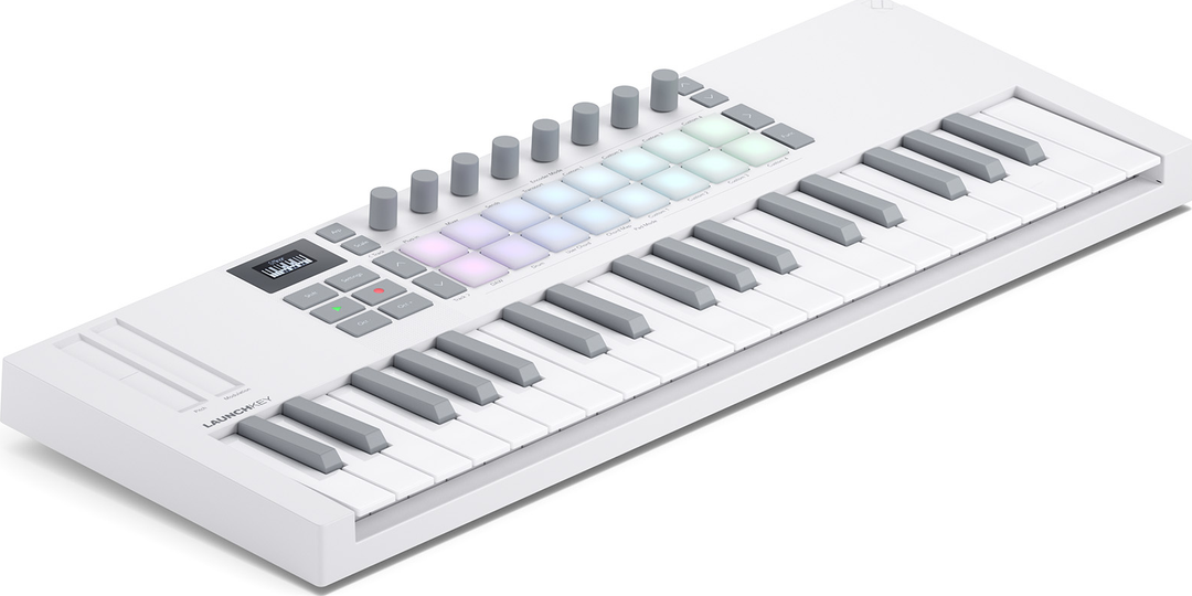 Novation Launchkey MINI 37 MK4 Tangentbord (Vit)
