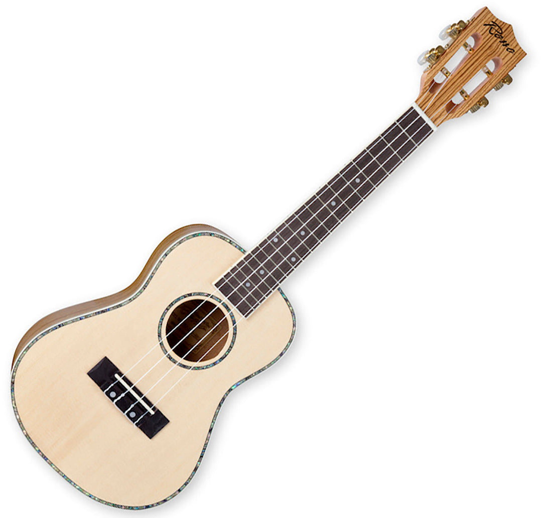 Reno RU320 Grand Concert Ukulele (Natural) Starter Pack