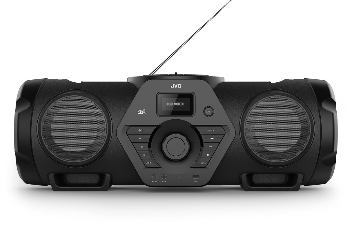 JVC RV-NB300DAB BoomBlaster med Bluetooth och DAB+ inkl. Batteri