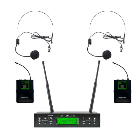 Renton Pro Trådlöst Headset (2 kanaler)