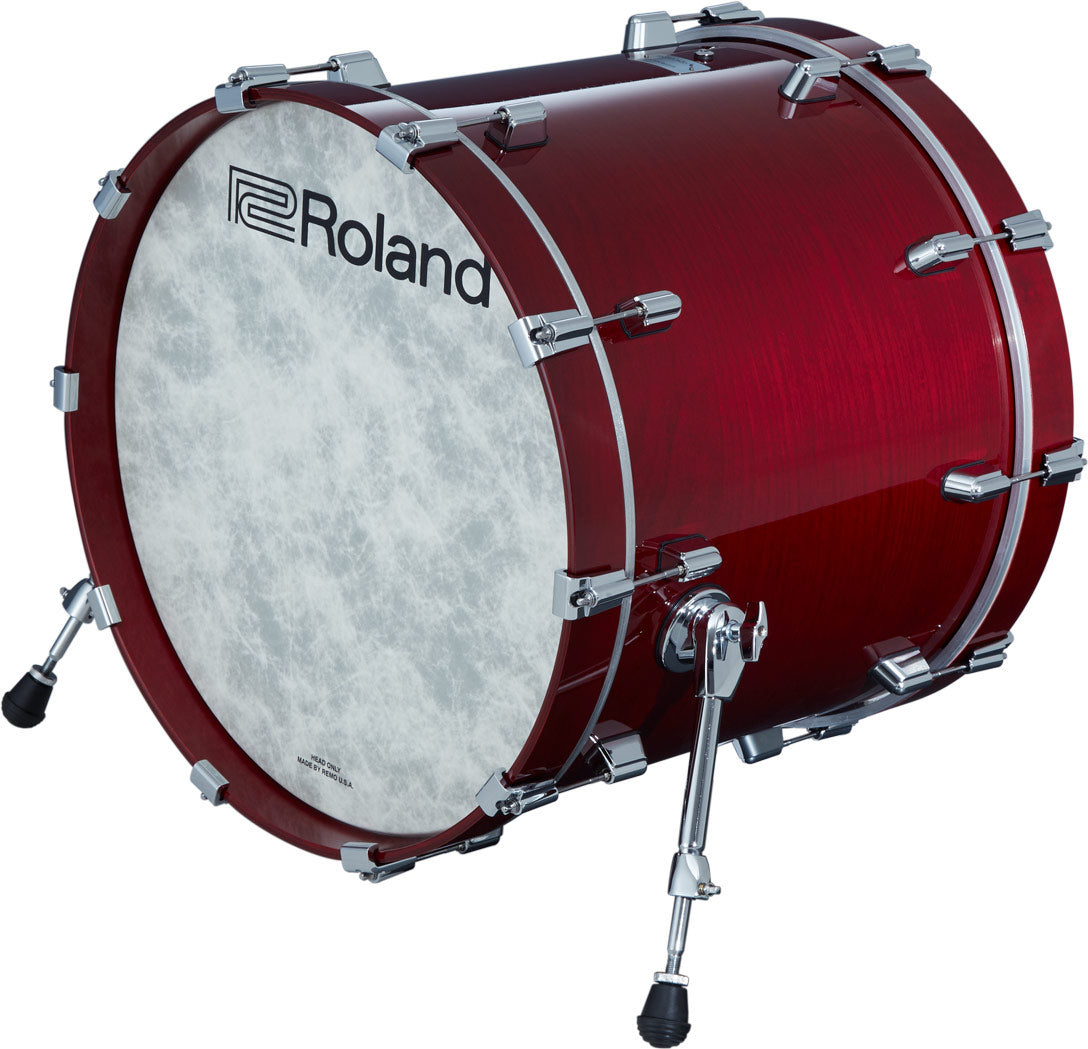 Roland KD-222 bastrumma ( Gloss Cherry )