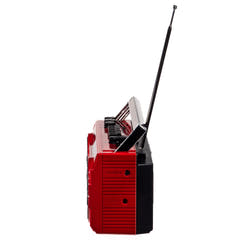 Studio 57 - Kassettbandspelare med FM & Bluetooth, Röd
