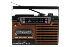 Studio 57 - Kassettbandspelare med FM & Bluetooth, Brun
