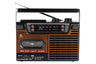 Studio 57 - Kassettbandspelare med FM & Bluetooth, Brun