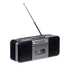 Studio 57 - Kassettspelare med FM & Bluetooth, Grå