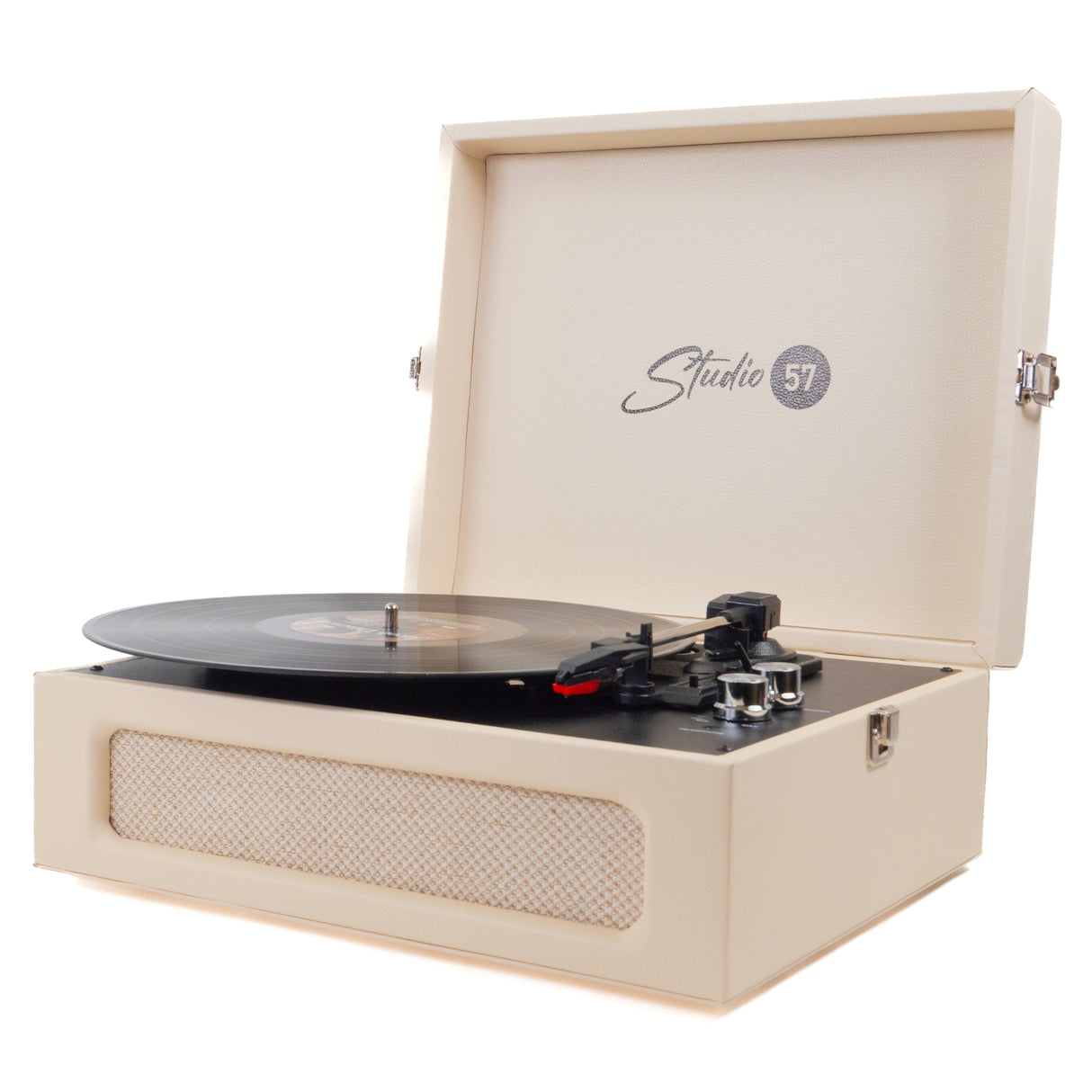 Studio 57 Groovy skivspelare (Cream)