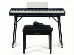 Grooveland FP80 Elpiano (Svart) Komplett Paket