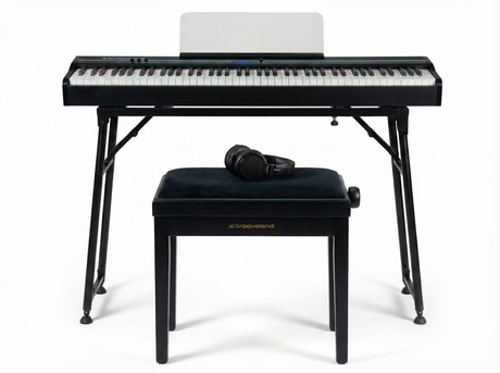 Grooveland FP80 Elpiano (Svart) Komplett Paket