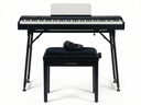 Grooveland FP80 Elpiano (Svart) Komplett Paket