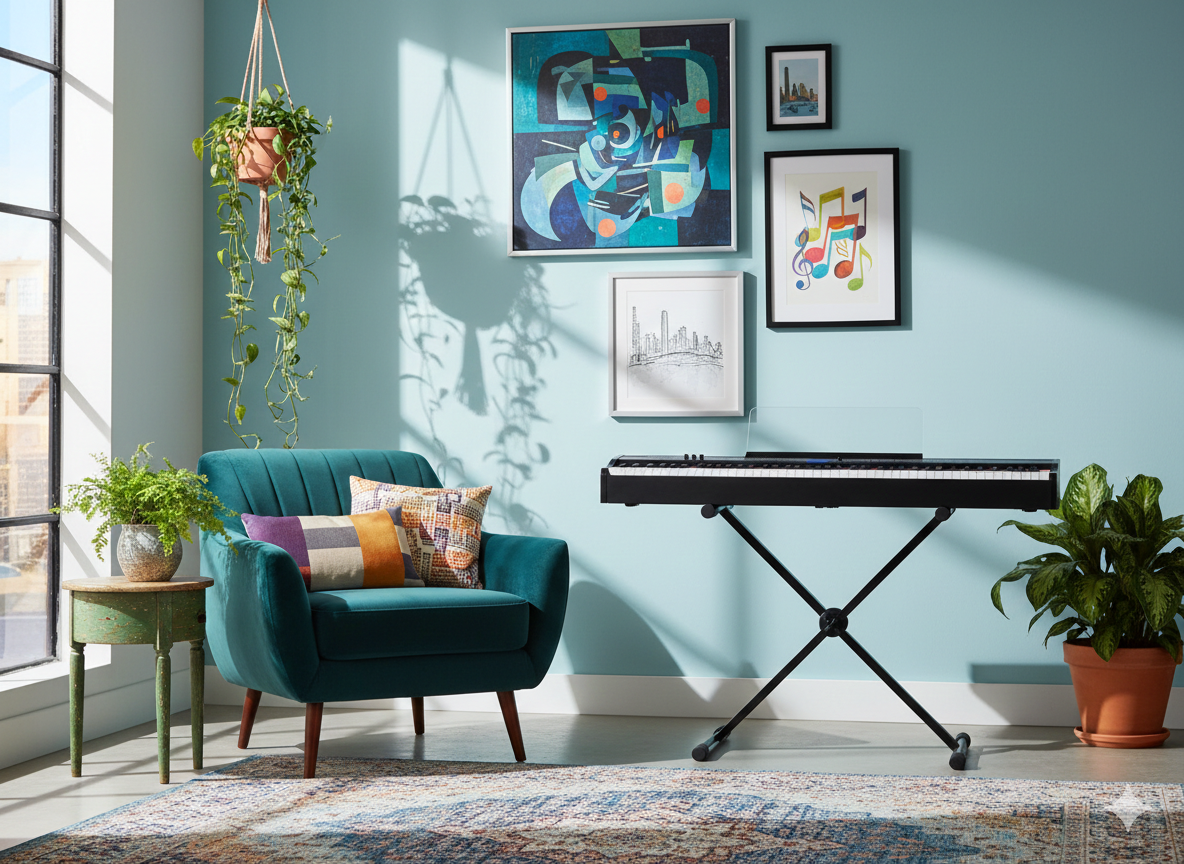 Grooveland FP80 Elpiano (Svart)