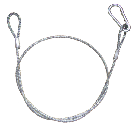 Ibiza säkerhetstråd (87 cm, 15 kg, 2 mm)