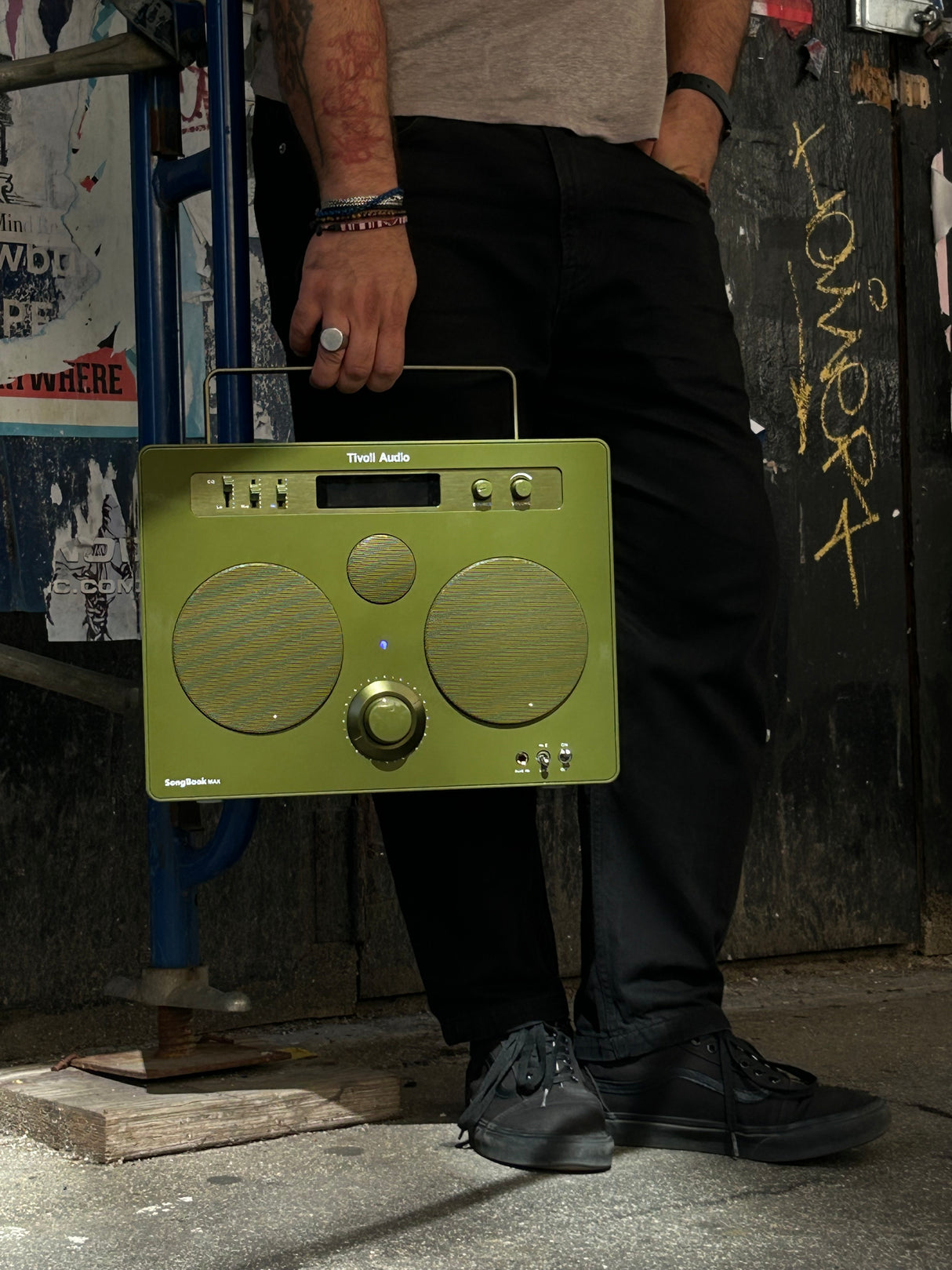 Tivoli Audio Song Book MAX Bluetooth högtalare (grön)