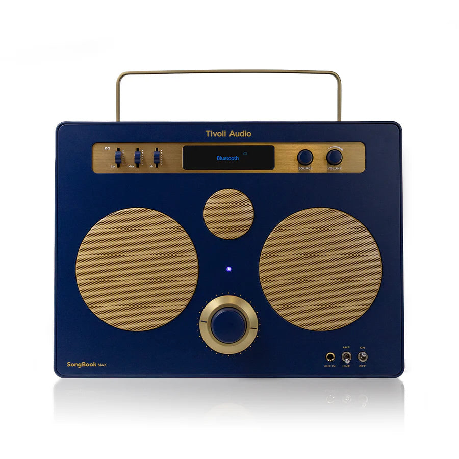 Tivoli Audio Song Book MAX Bluetooth Högtalare (Blå)
