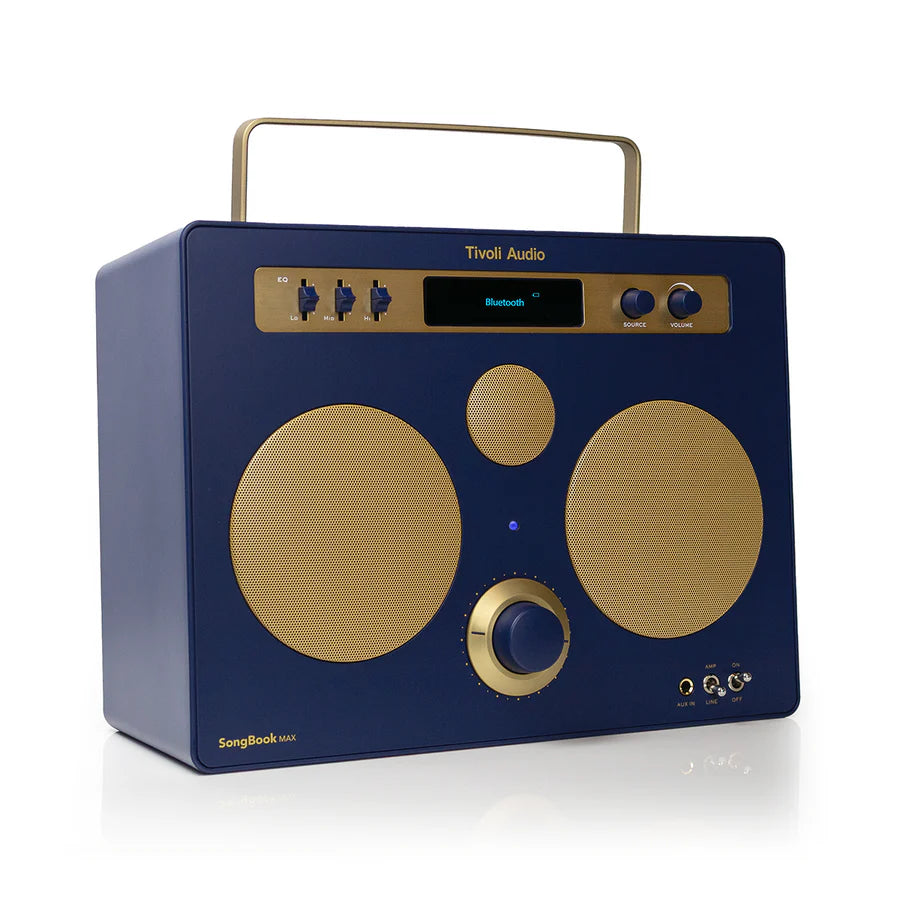 Tivoli Audio Song Book MAX Bluetooth Högtalare (Blå)