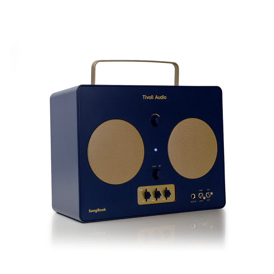 Tivoli Audio Song Book Bluetooth Högtalare (Blå)