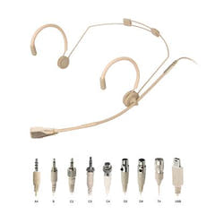 ScanMic headset mikrofon Cardoid till Mipro, Beige