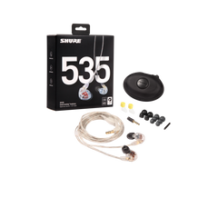 Shure SE535 - In-Ear Hörlurar (Clear)