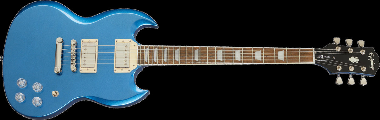 Epiphone SG Muse elektrisk gitarr ( Radio Blue Metallic )