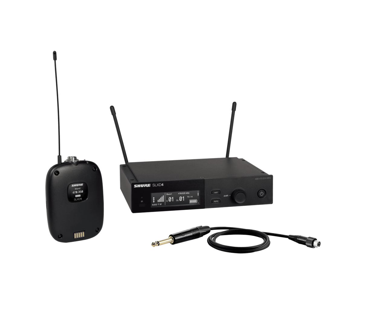 Shure SLXD14 trådlöst gitarrsystem (S50)