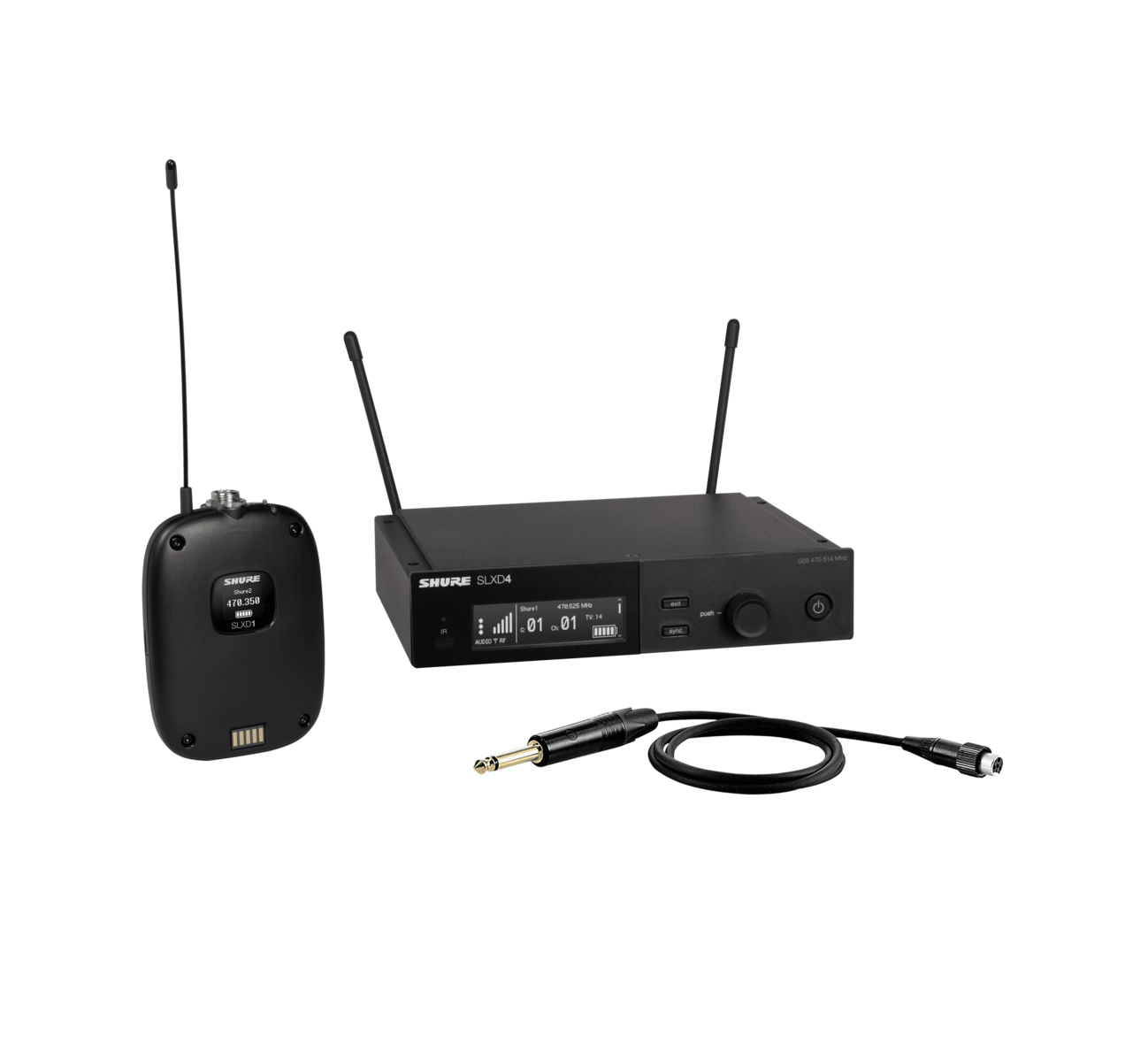 Shure SLXD14 trådlöst gitarrsystem (S50)