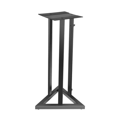 Adam Hall Stands SKDB 040 – Robust studiemonitorstativ med rymlig hylla
