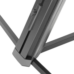 Adam Hall Stands SKS 22 XB - Dubbelt keyboardstativ