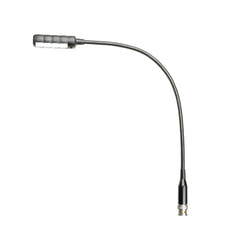 Adam Hall Stands SLED 1 ULTRA BNC - BNC-svanhalslampa med 4 COB-LED'er