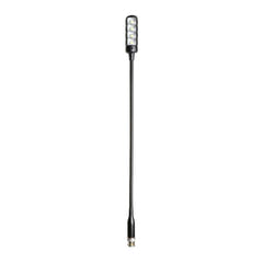 Adam Hall Stands SLED 1 ULTRA BNC - BNC-svanhalslampa med 4 COB-LED'er