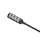Adam Hall Stands SLED 1 ULTRA BNC - BNC-svanhalslampa med 4 COB-LED'er
