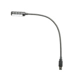 Adam Hall Stands SLED 1 ULTRA USB - svanhalslampa, USB-kontakt, 4 COB-LED’er
