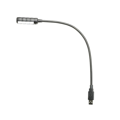 Adam Hall Stands SLED 1 ULTRA USB - svanhalslampa, USB-kontakt, 4 COB-LED’er