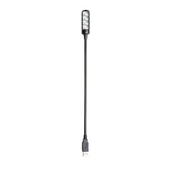 Adam Hall Stands SLED 1 ULTRA USB - svanhalslampa, USB-kontakt, 4 COB-LED’er