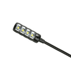 Adam Hall Stands SLED 1 ULTRA USB - svanhalslampa, USB-kontakt, 4 COB-LED’er
