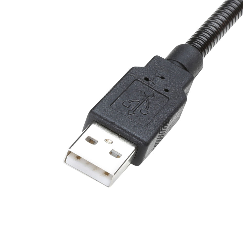 Adam Hall Stands SLED 1 ULTRA USB - svanhalslampa, USB-kontakt, 4 COB-LED’er