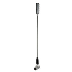 Adam Hall Stands SLED 1 ULTRA XLR 3 A - Vinklad 3-polig XLR-svanhalslampa med 4 COB-LED'er