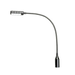 Adam Hall Stands SLED 1 ULTRA XLR 4 - 4-polig XLR-svanhalslampa med 4 COB-LED:er