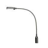 Adam Hall Stands SLED 1 ULTRA XLR 4 - 4-polig XLR-svanhalslampa med 4 COB-LED:er
