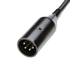 Adam Hall Stands SLED 1 ULTRA XLR 4 - 4-polig XLR-svanhalslampa med 4 COB-LED:er