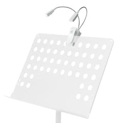 Adam Hall Stands SLED 2 PRO W - LED-lampa för notställ, vit