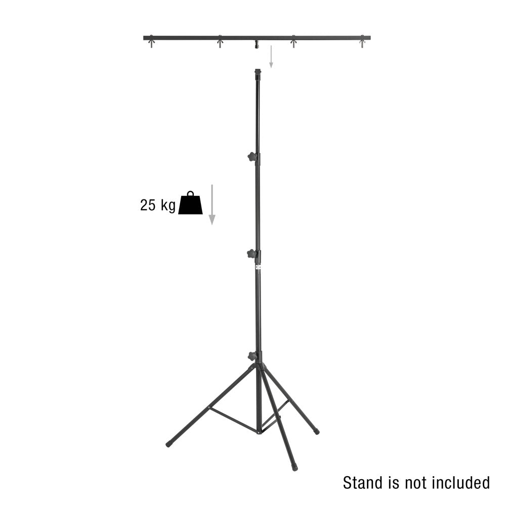 Adam Hall Stands SLS 6 CB - Ljusstativ T-bar med 16 mm TV-spigot