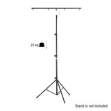 Adam Hall Stands SLS 6 CB - Ljusstativ T-bar med 16 mm TV-spigot