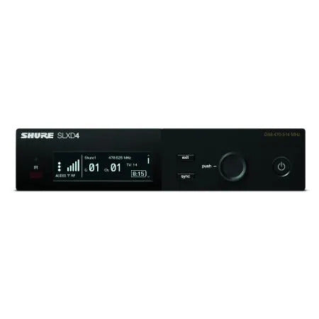 Shure SLXD24E/B58-S50 trådlöst mikrofonsystem (823-865Mhz)