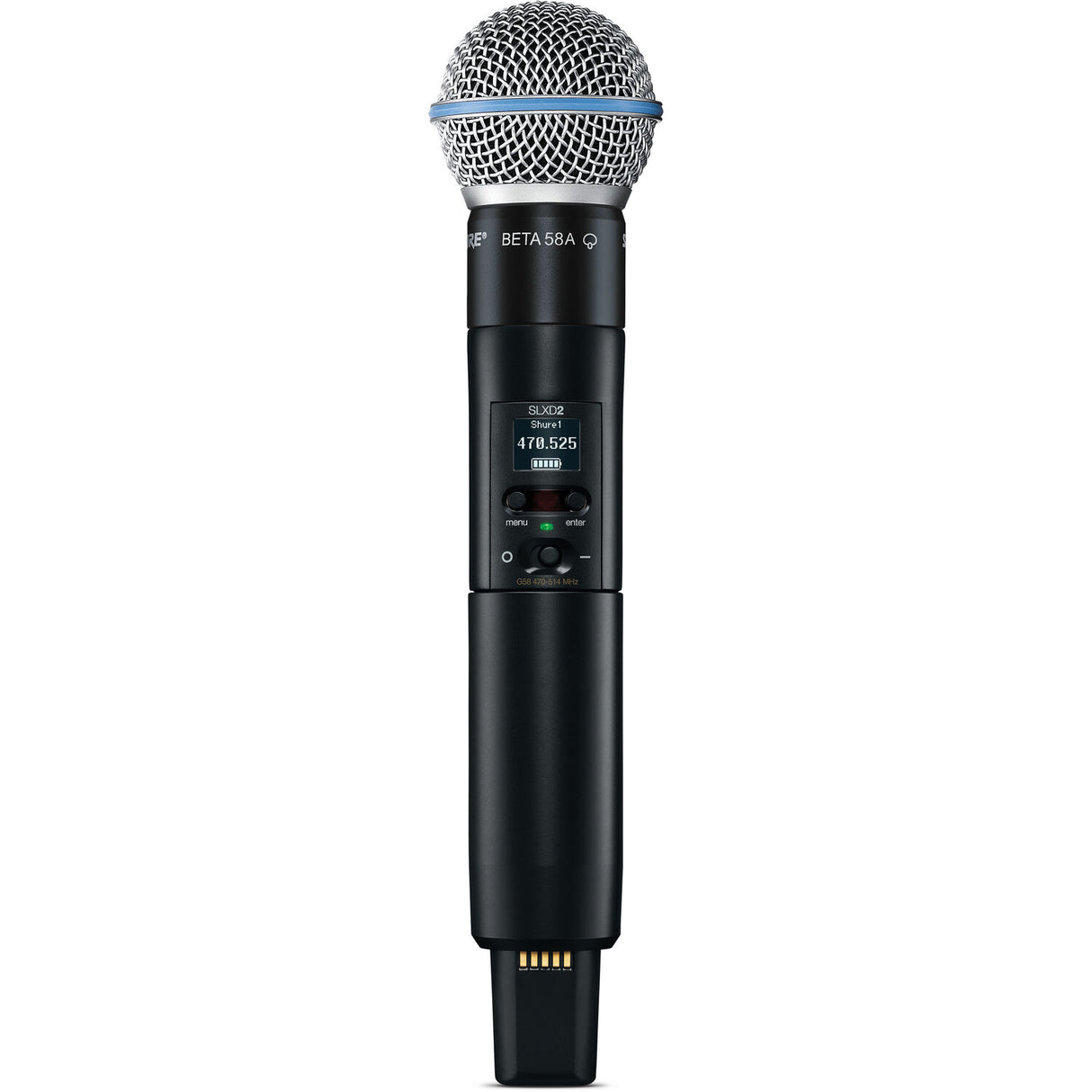 Shure SLXD24 BETA58A trådlös mikrofon (J53 - 562-606Mhz)