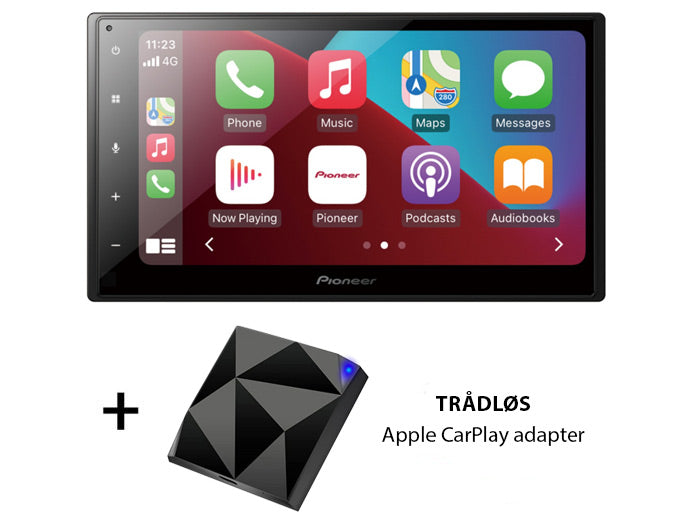 Pioneer SPH-DA160DAB trådlös Apple CarPlay adapter