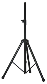 Högtalarstativ i aluminium (svart, 30 kg, 1,80 m)