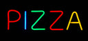 Neonskylt "Pizza" (60cm) 