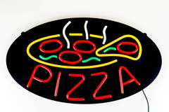 Neonskylt "Pizza" (70cm) 