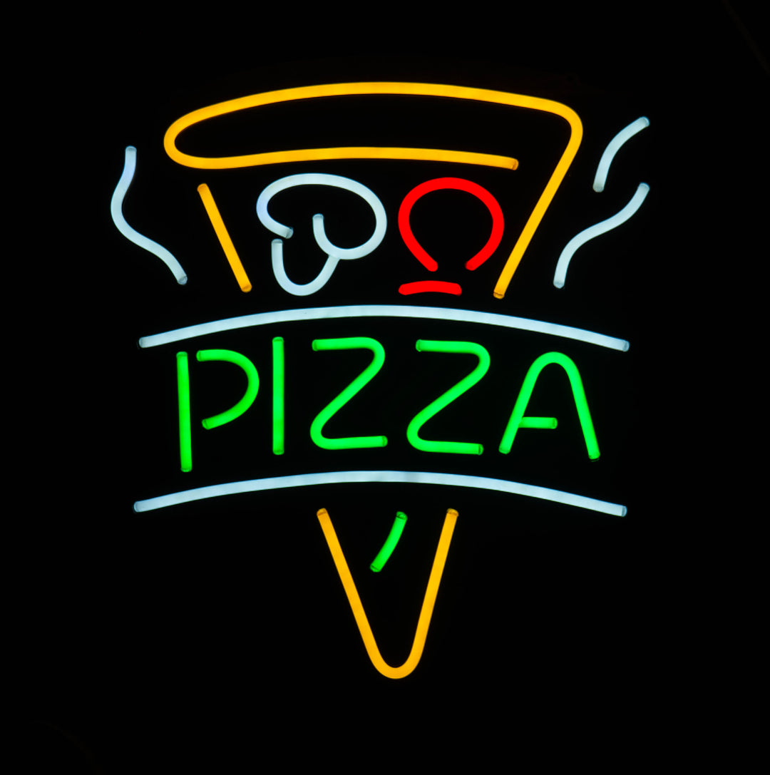 Neonskylt "Pizza" (55cm) 